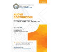 Libri Osservatorio Prezzi Edilizia. Nuove Costruzioni. Edizione Dicembre 2022. P