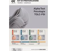 Libri Paola Borgonovo / Lanzoni Fausto / Provasi Stefania - Alpha Test. Psicolog