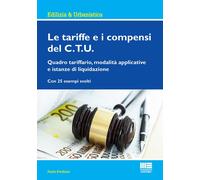 Libri Paolo Frediani - Le tariffe e i compensi del C.T.U. - 2017
