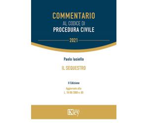Libri Paolo Iasiello - Il sequestro - 2021 (Commentario)
