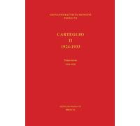 Libri Paolo VI - Carteggio 1924-1933. Vol. 2/3: 1928-1929 - 2022