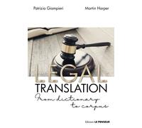 Libri Patrizia Giampieri / Martin Harper - Legal Translation. From Dictionary To