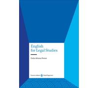 Libri Pennisi Giulia Adriana - English For Legal Studies