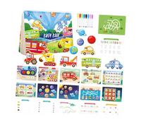 Libri per Bambini, attività di Apprendimento E Colorazione, Libro Educativo per La Scuola, Tema del Traffico