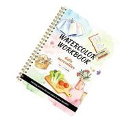Libri per principianti Quaderno da colorare tema esigenze | Con Tutorial Passo Dopo Passo Libro Acquerello Adulto Per Principiante bambino adulto studente amante dell'arte artista