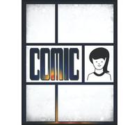 Libri Per Ragazzi 12 Anni Per I Fumetti: Quaderno classico in bianco per libri di attività a fumetti per adulti per imparare a creare il proprio romanzo grafico