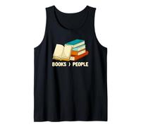 Libri Persone Sarcastico Bookworm Sarcasm Libro Amante Lettura Canotta