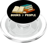 Libri Persone Sarcastico Bookworm Sarcasm Libro Amante Lettura PopSockets PopGrip per MagSafe