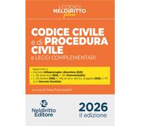 Libri Piancastelli Sara - Codice Civile E Di Procedura Civile Plus 2026. Nuova E