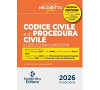Libri Piancastelli Sara - Codice Civile E Di Procedura Civile Plus Aprile 2026 A