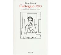 Libri Piero Gobetti - Carteggio 1923