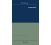 Libri Pietro Verzina - Studi su niente - 2021