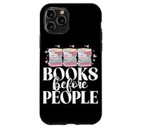 Libri prima di persone che leggono gli amanti dei libri Bookworm Bookish Custodia per iPhone 11 Pro
