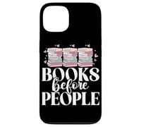 Libri prima di persone che leggono gli amanti dei libri Bookworm Bookish Custodia per iPhone 13