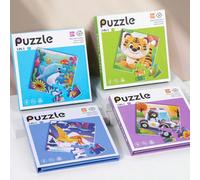 Libri puzzle magnetici progressivi 3 in 1, giocattoli Montessori multicolore, adatti per bambini di età superiore ai 3 anni, include temi di animali , trasporti e dinosauri, giocattoli puzzle magnetic