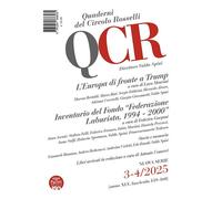 Libri QCR. Quaderni Del Circolo Rosselli (2025) #3-4