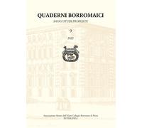 Libri Quaderni Borromaici. Saggi Studi Proposte. Rivista Dell'associazione Alunn