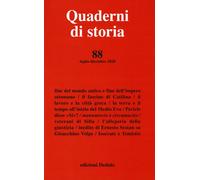 Libri Quaderni Di Storia (2018) #88