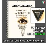 libri rari antichi di stregoneria grimorio di magia kabbalistica abracadabra ita
