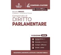 Libri Renato Ibrido - Compendio Di Diritto Parlamentare 2026