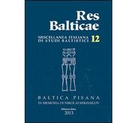 Libri Res Balticae 2013
