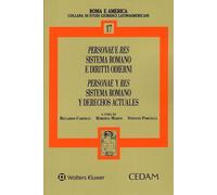 Libri Riccardo Cardilli / Roberta Marini / Stefano Porcelli - Personae E Res Sis