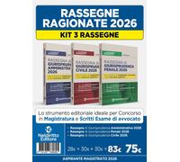 Libri Ripepi A. - Kit 3 Rassegne Di Civile, Penale E Amministrativo 2026 Per Il