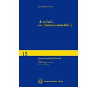 Libri Roberta Marino - Usi Civici E Circolazione Immobiliare