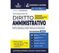 Libri Roberto Garofoli - Compendio Di Diritto Amministrativo 2026. Nuova Ediz.