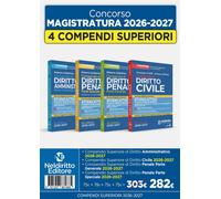Libri Roberto Garofoli - Kit 4 Compendi Superiori Civile, Penale Parte Generale
