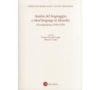 Libri Rossi Landi Ferruccio / Gustav Bergamann - Analisi Del Linguaggio E Ideal