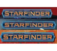 Libri RPG STARFINDER, mazzi, miniature, collezioni di pedoni, mappe, piastrelle