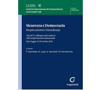 Libri Sandulli&C(Cur)-Sicurezza E Democrazia