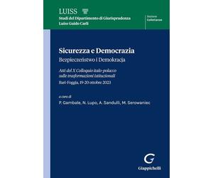 Libri Sandulli&C(Cur)-Sicurezza E Democrazia