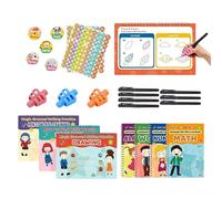 Libri Scanalati Per Scrittura Attività Educative Con Solchi Per La | Libro Attività Bambini Per Hobby E In Famiglia Scuola Materna Prescolare Bambini E Bambine Istruzione