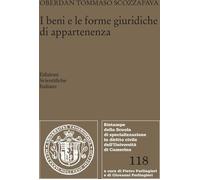 Libri Scozzafava Oberdan Tommaso - I Beni E Le Forme Giuridiche Di Appartenenza