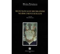 Libri Segni Manuali E Decorazioni Nei Documenti Siciliani