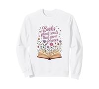 Libri Semi di Piante Che crescono per Sempre, Libro Aperto Fiori di Campo Felpa