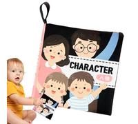 Libri sensoriali, libri da bagno per bambini, libro da bagno e impermeabile per bambini, libri interattivi in tessuto e pieghe, per l'educazione precoce