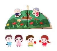 Libri Sensoriali per Bambini Giochi Sensoriali Educativi Interattivi in | Libro in Tessuto per lo Sviluppo Infantile Maschi e Femmine Asilo Sala Giochi Viaggio Compleanno