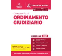 Libri Simone Petralia - Compendio Di Ordinamento Giudiziario 2026 Per Magistratu