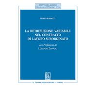 Libri Sonnati Silvio - La Retribuzione Variabile Nel Contratto Di Lavoro Subordi