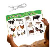 Libri sonori, 21 storie, 500 parole, giochi interattivi divertenti | Giocattolo educativo per bambini, per compleanno, carnevale, riconoscimento a casa, tempo di famiglia, attività al chiuso