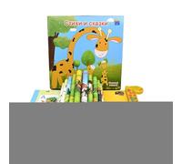 Libri sonori - 28 x 25,5 cm, libro didattico russo con suoni, libri interattivi, storie di favole versatili comprensibili, strumento vocale interattivo per ragazze