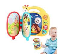 Libri Sonori,Giocattolo Educativo Con Suono E Luce,Giocattolo Sensoriale Interattivo - per Scuola Materna Asili Casa Viaggi in Automobile Homeschooling Asilo Infantile Nanna Vacanza