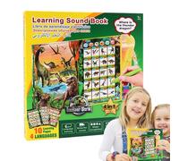 Libri sonori interattivi - Giochi audio didattici in spagnolo inglese arabo russo | Libri musicali elettronici per bambini 2 ai 6 anni, giocattoli educativi bilingue per bambini piccoli e in età p