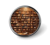 Libri Spille circolari Spilla da bavero Spilla Libri Spilla Regali per donne Uomini Souvenir