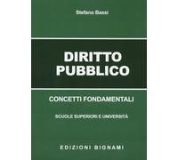 Libri Stefano Bassi - Diritto Pubblico. Concetti Fondamentali