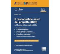 Libri Stefano Usai - Il Responsabile Unico Di Progetto