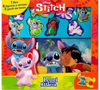 Libri Stitch. Leggi E Attacca. Ediz. A Colori. Con 8 Figurine A Ventosa. Con Tab